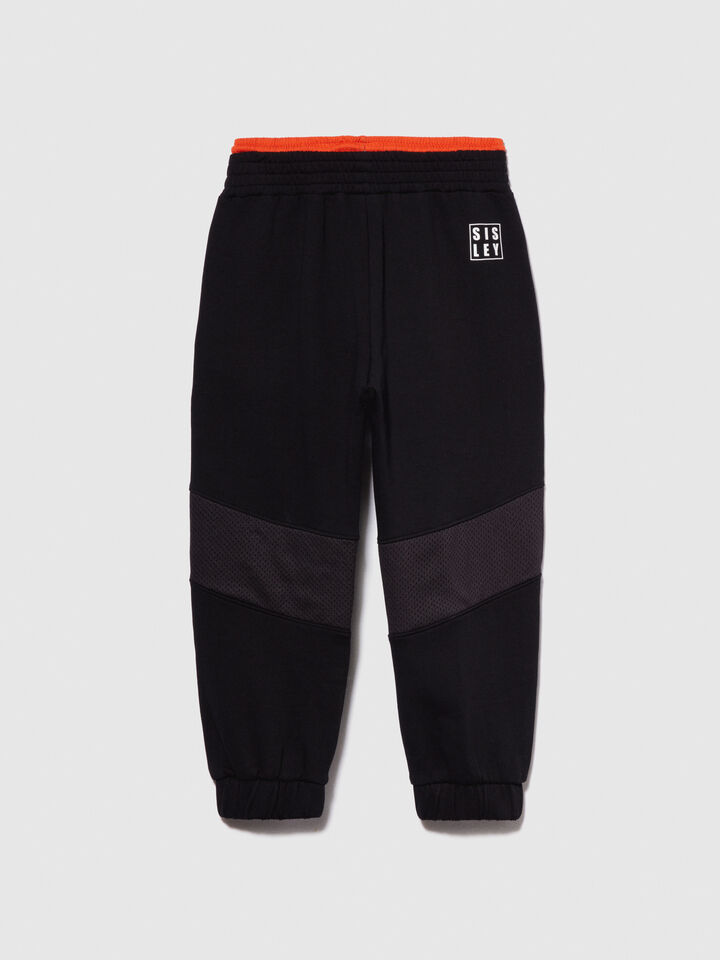 Sporty joggers - boys' trousers - Black | Sisley Young image number 3